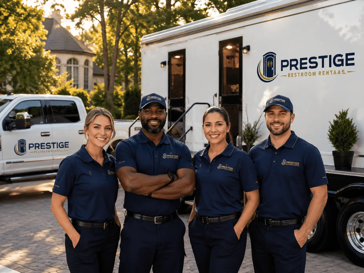 Trusted Luxury Portable Restrooms company in Gwinner, ND